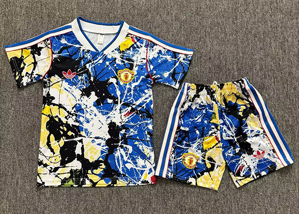 Kids-Manchester Utd 25/26 Special The Stone Rooses Jersey